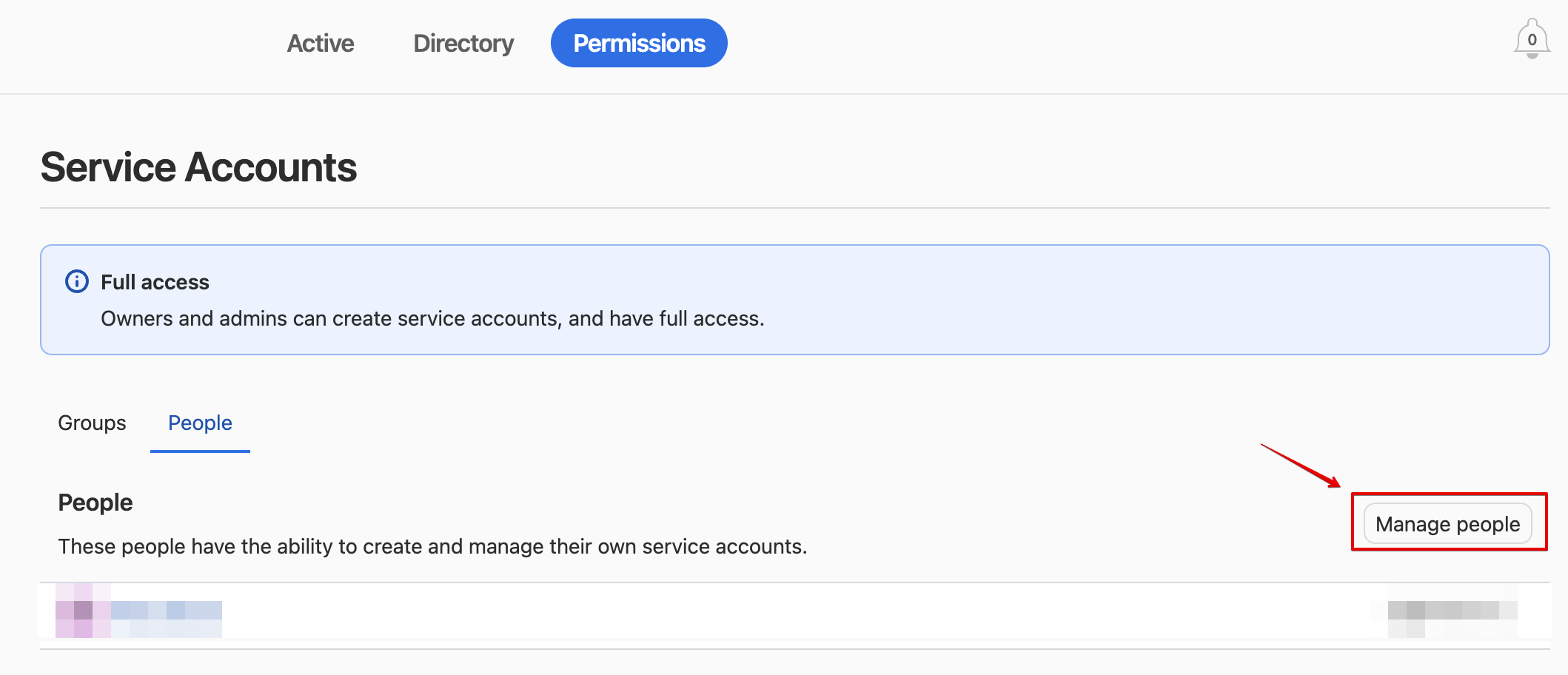 1Password Manage People