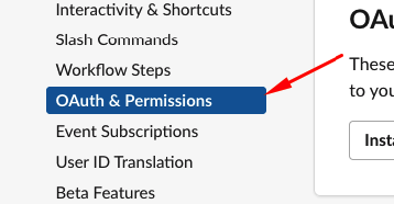 Return to OAuth and Permissions